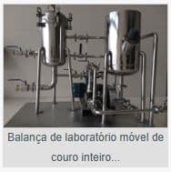 BALANÇA DE LABORATORIO MOVEL DE COURO INTEIRO
