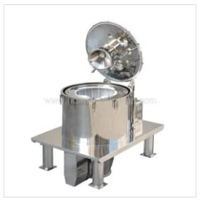 CENTRIFUGAS DE RASPADOR VERTICAL DE DESCARGA INFERIOR PLD COM SACO DE TRAÇÃO