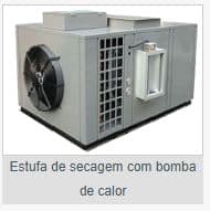 ESTUFA DE SECAGEM COM BOMBA DE CALOR