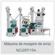 MAQ DE MOAGEM DE ARROZ NZJ20T-15A