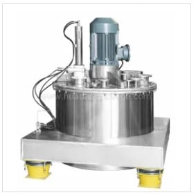 PAUT CENTRIFUGAS DE RASPAGEM DE DESCARGA INFERIOR SUSPENSAS NO TOPO