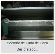SECADOR DE CINTO DE COCO DESIDRATADO
