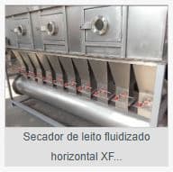 SECADOR DE LEITO FLUIDIZADO HORIZONTAL XF