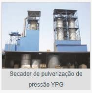 SECADOR DE PULVERIZAÇÃO DE PRESSÃO YPG