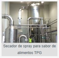 SECADOR DE SPRAY PARA SABOR DE ALIMENTOS TPG