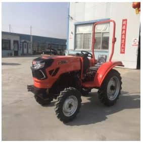 Trator 4x4 de 25cv com cabine